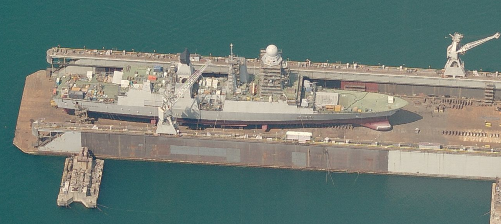 costruzione porto fincantieri andrea doria d553 ddg 