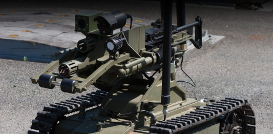 UGV: Veicolo Terrestre Senza Pilota OtoMelara Unmanned Ground Vehicle esercito italiano