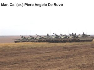 brigata ariete in esercitazione in Romania con c1 ariete