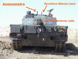 c1 ariete antenne anemomemtro ralm iveco oto melara marconi