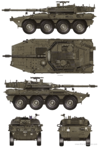 schema details centauro iveco oto melara