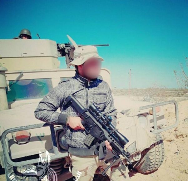 soldati egiziani con beretta ARX160