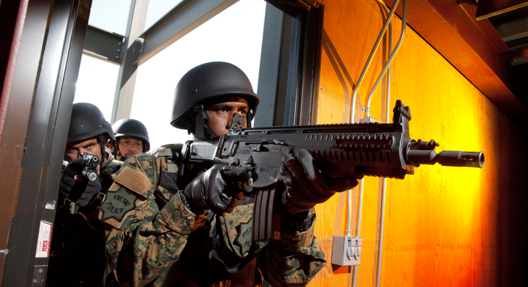polizia di Fresno prova ARX160