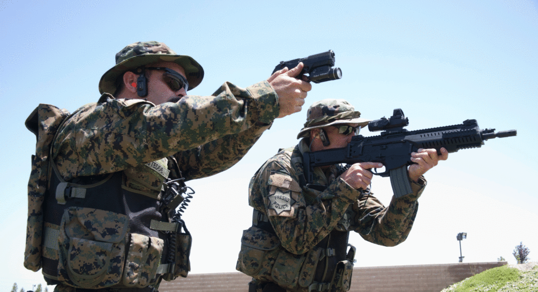 polizia di Fresno prova ARX160