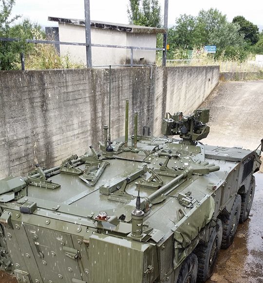 vbm portamortaio mortar freccia iveco oto melara thales