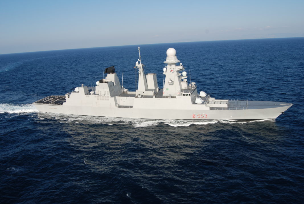 cacciatorpediniere andrea doria DDG marina militare italiana caio duilio