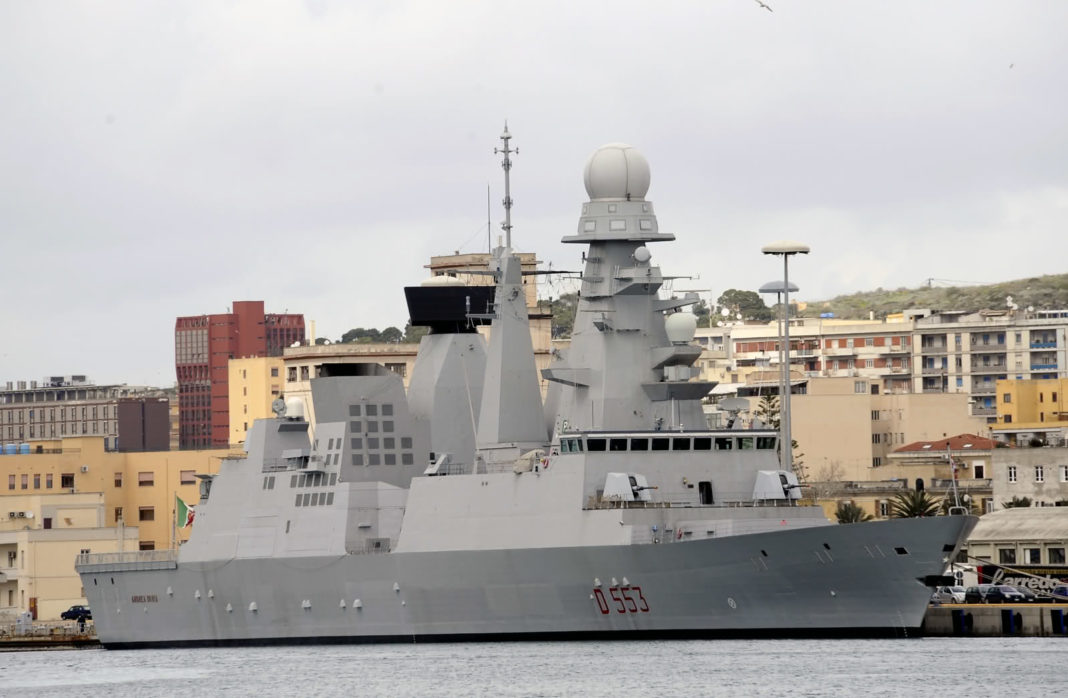 classe orizzonte andrea doria cacciatorpediniere lanciamissili antiaereo destroyer guided missile ddg d553