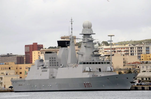 classe orizzonte andrea doria cacciatorpediniere lanciamissili antiaereo destroyer guided missile ddg d553