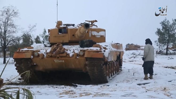 ISIS daesh turkish tanks leopard2a4 catturati