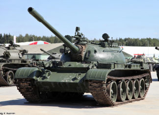 T-54 MBT t-54 carro armato veicolo mezzo corazzato esercito