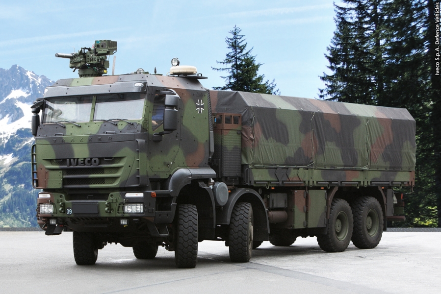 iveco mezzo armato logistico